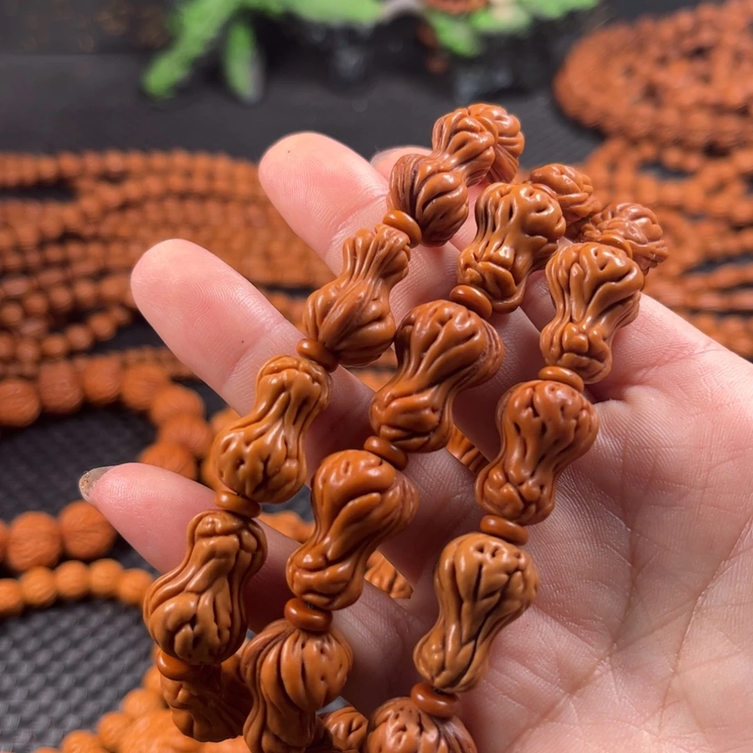 桃核手串Y14链接手串