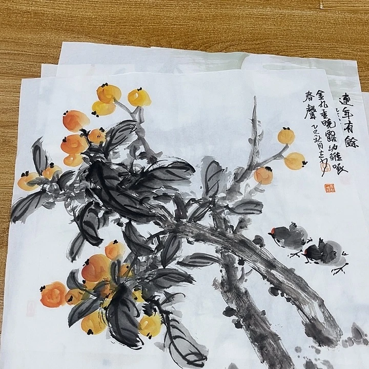 姜奇老师花鸟作品50×50