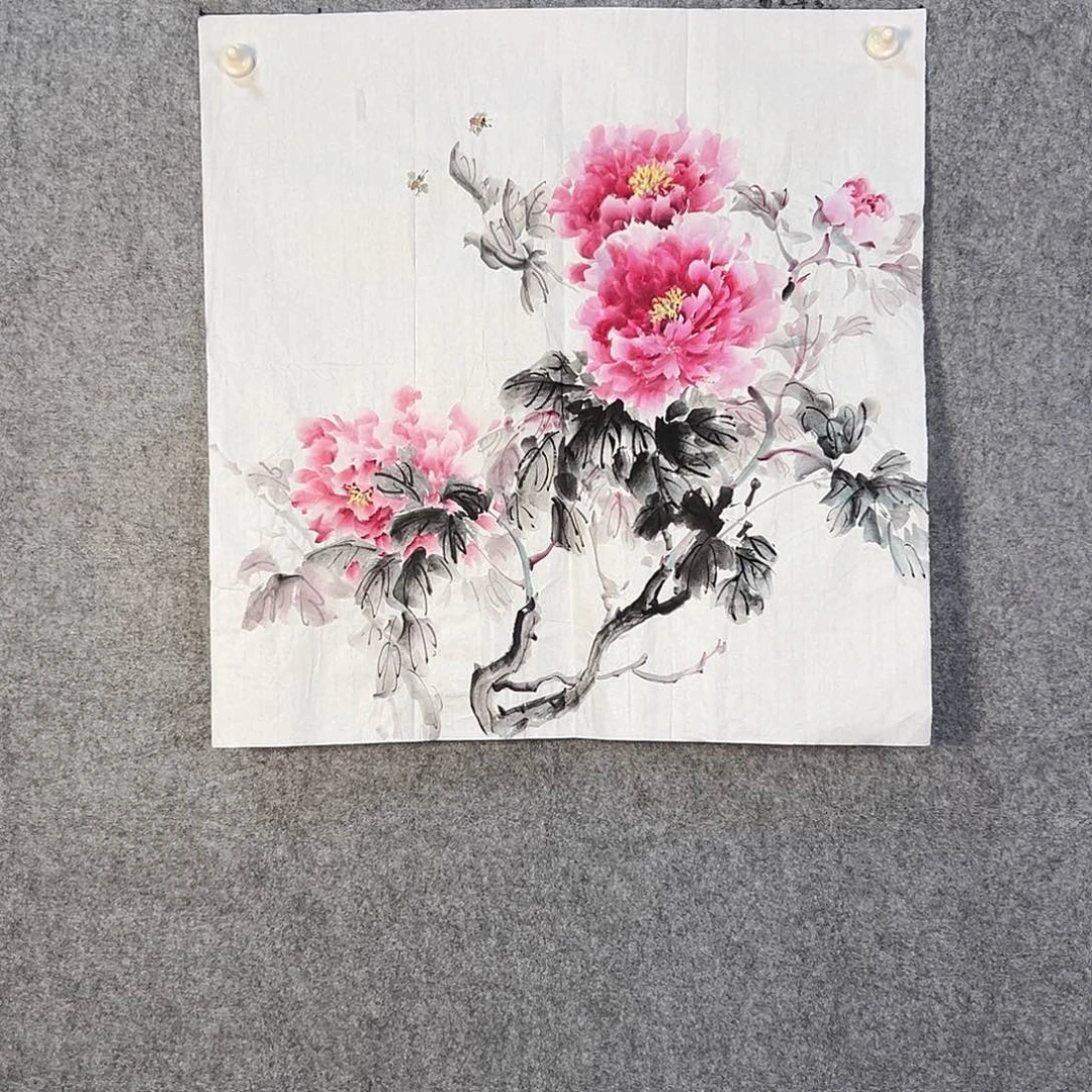 国画299 花鸟在此处飞翔也不太