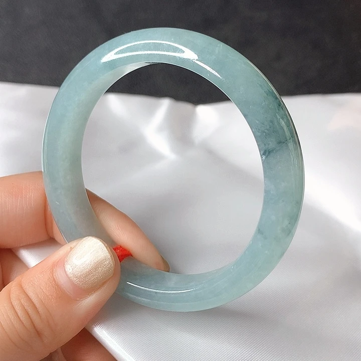 翡翠未镶嵌手镯b0331-22