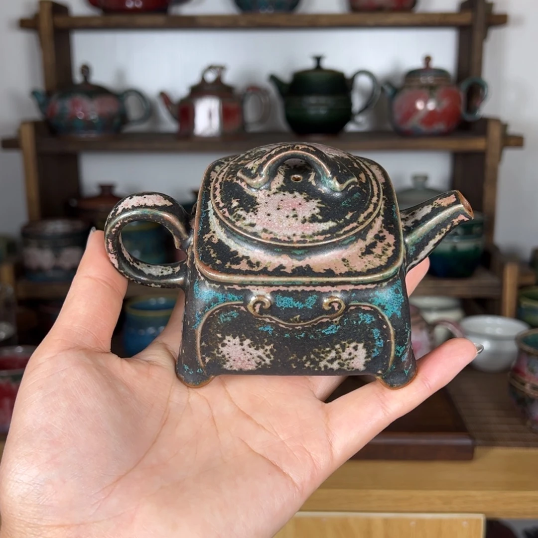 陶摆件李自伟钧瓷 神垕镇原产地