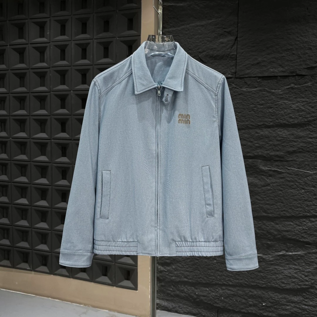 珠珠-ZA1001-2025-新款猫猫字母MM刺绣时尚百搭外套