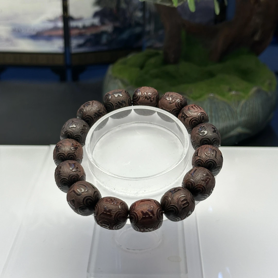 GXCX-2619 小叶手串 约:14mm*15颗