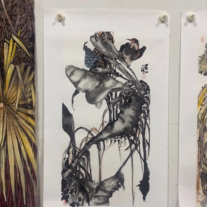 国画纯手绘国画作品