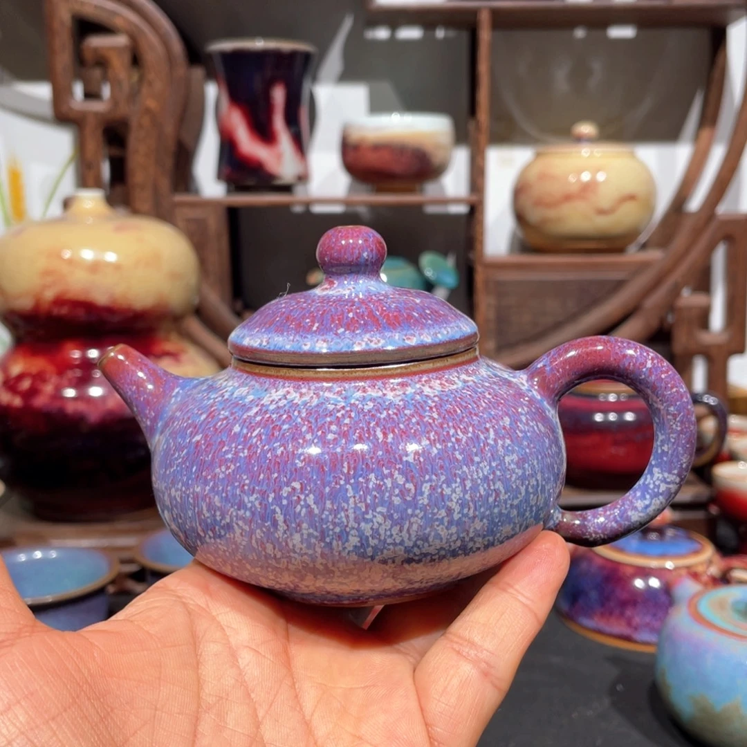 用***7中国神后钧瓷茶器