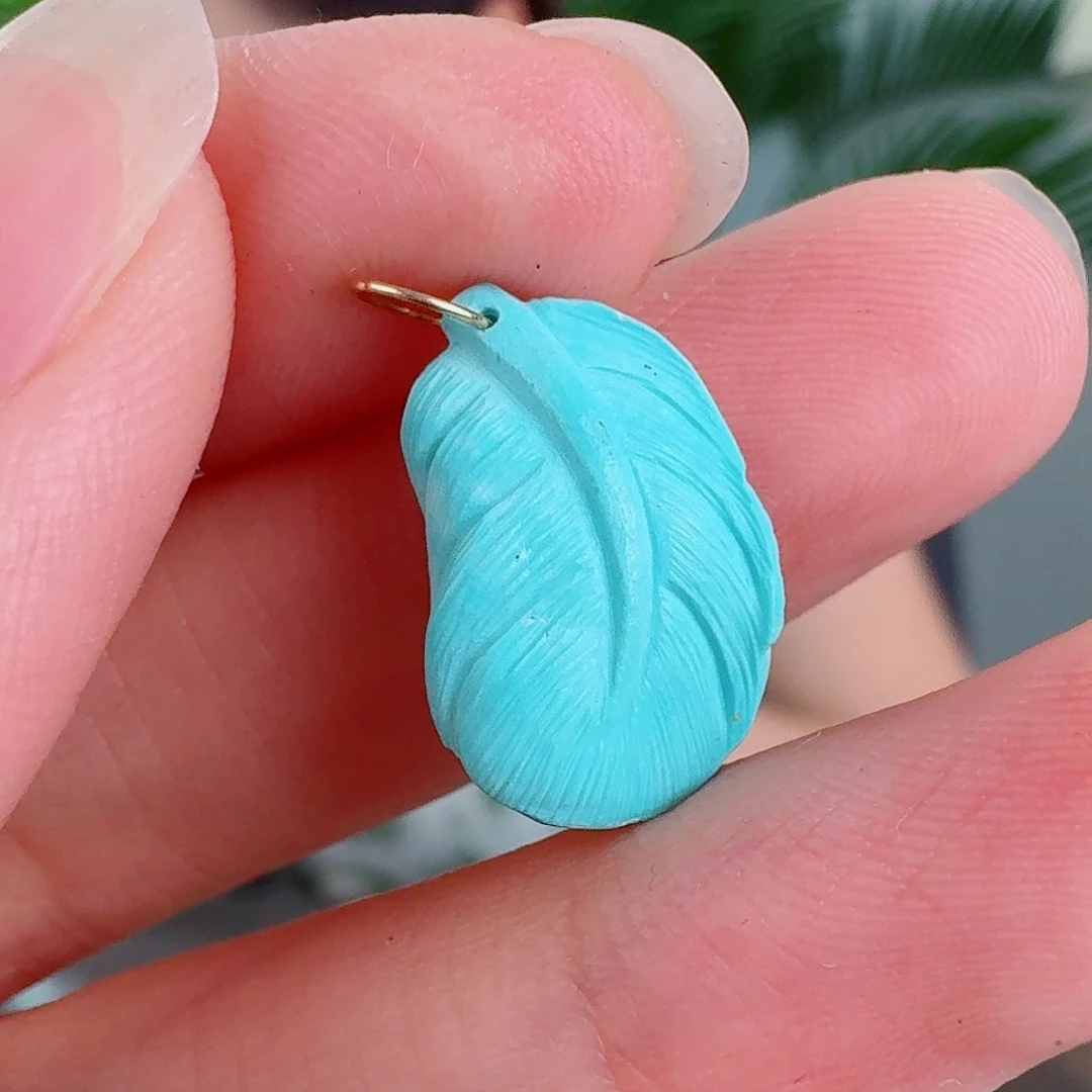 未镶嵌绿松石珠宝奇石