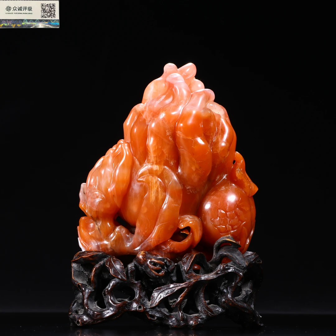 1015001/博古通今/集古藏今/玛瑙摆件/古董首饰