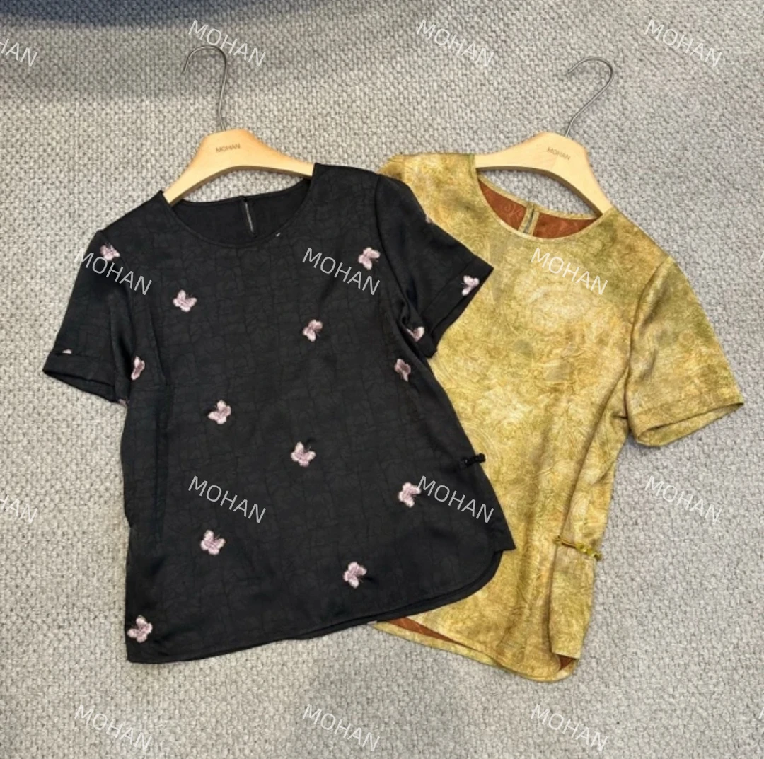 【墨涵精选】国风时尚韩版减龄百搭显瘦休闲衫27426