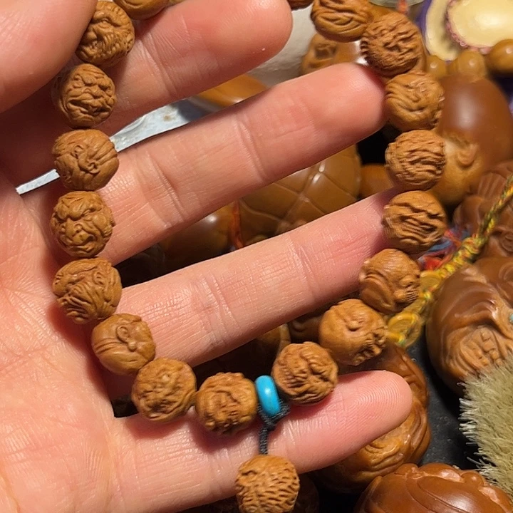 手串/手链橄榄核龙纹十二生肖