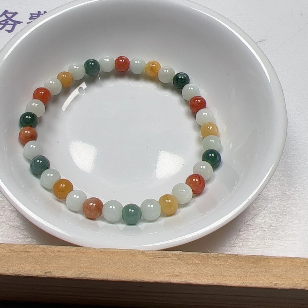 【闪购商品】翡翠手链未镶嵌庞*荣卡5++