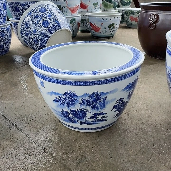 瓷片直径52厘米高32……