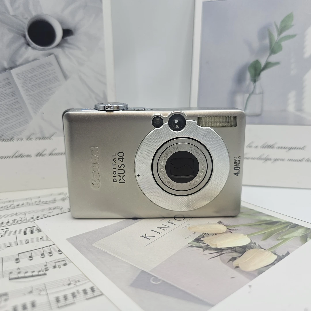 95新  佳能ixus40/500w像素冷色调出片冷白清透清新自然磨皮