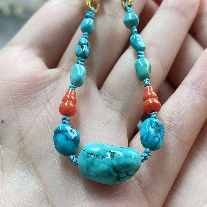 未镶嵌绿松石珠宝奇石