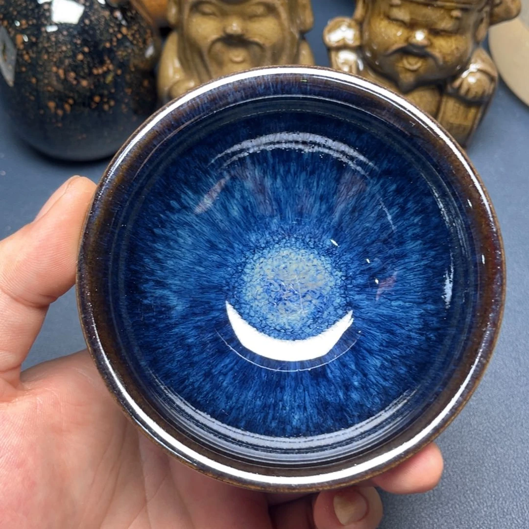 茶盏建盏手握泡茶主人杯
