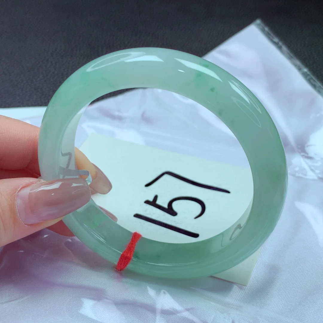 翡翠手镯未镶嵌手镯58