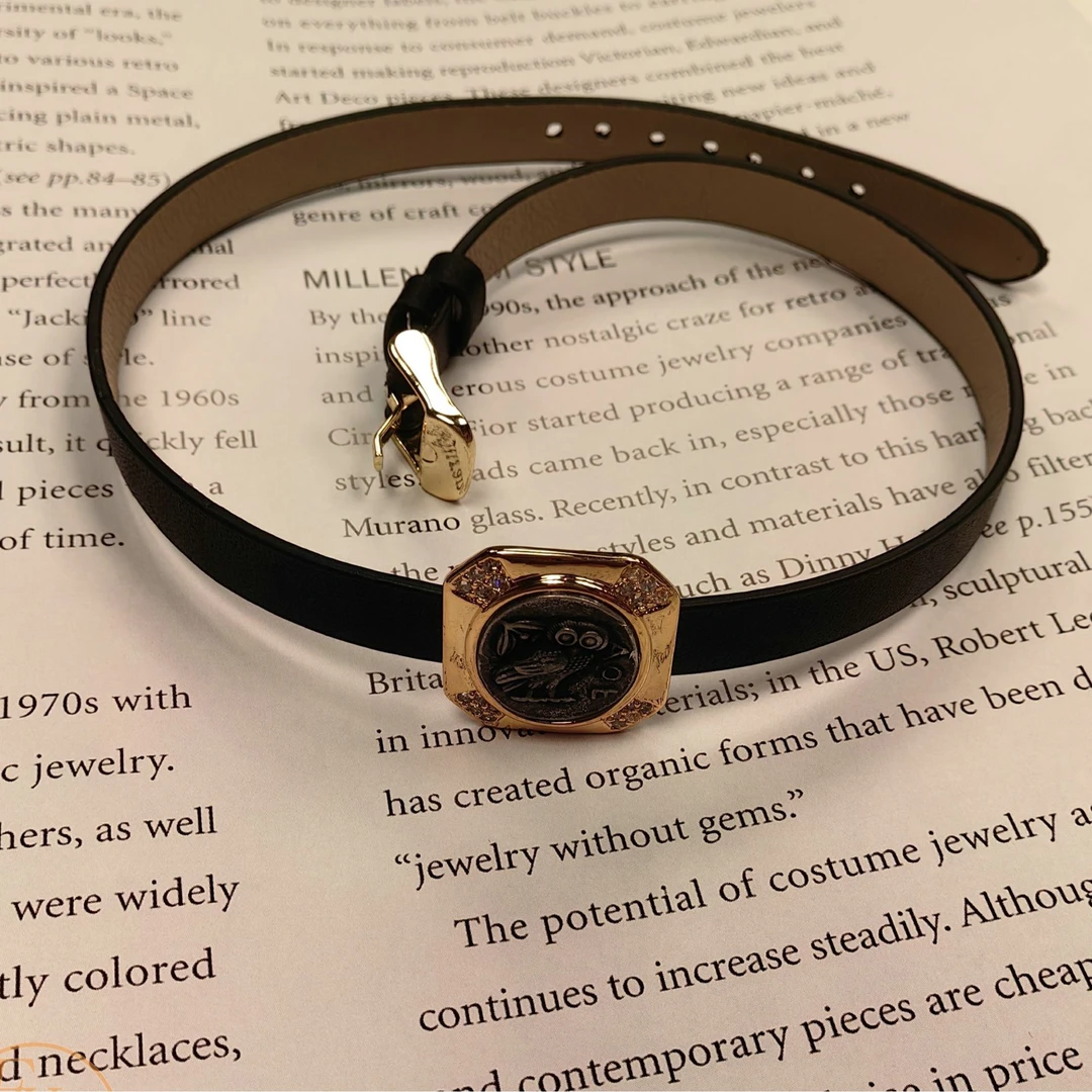 铜合金合成锆石手链 手链~8086