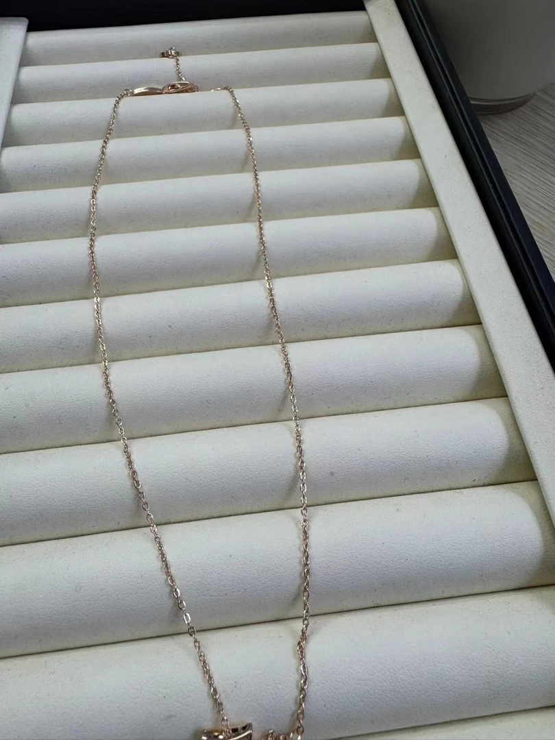 合金仿水晶项链 宝丫轻奢  女式时髦个性高级百搭项链K3929