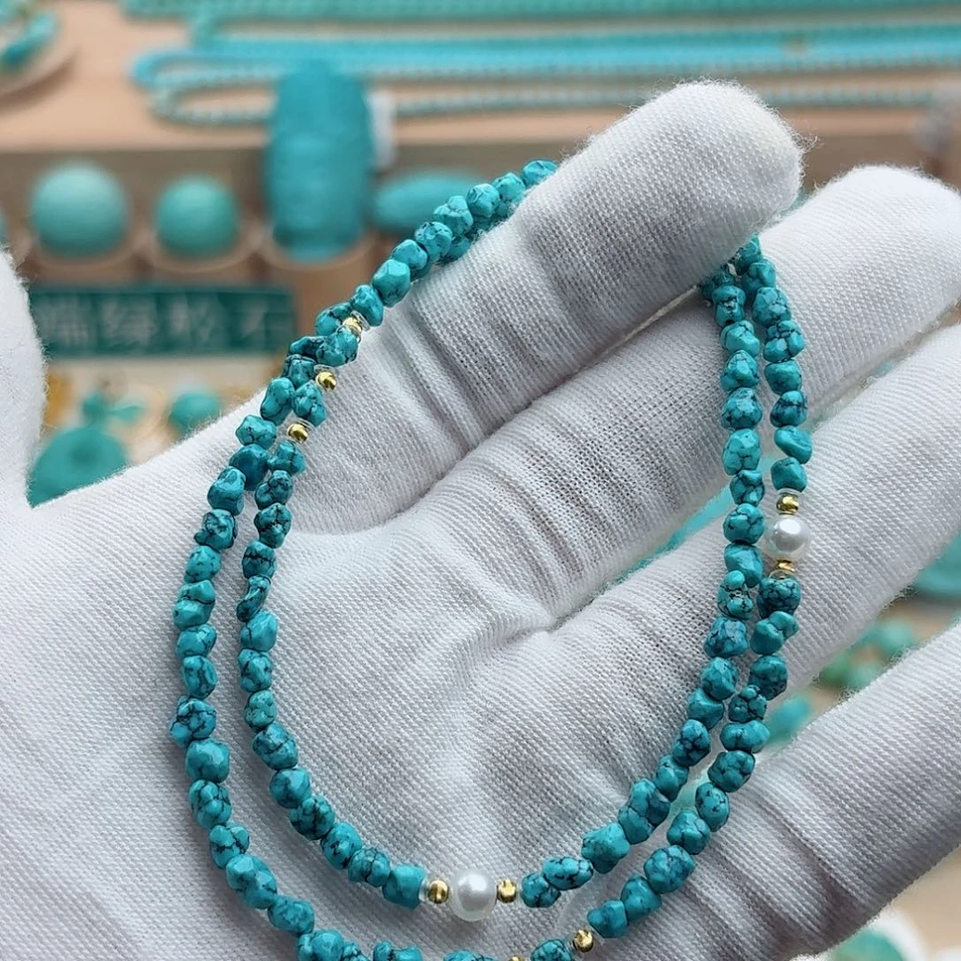 绿松石未镶嵌珠宝奇石