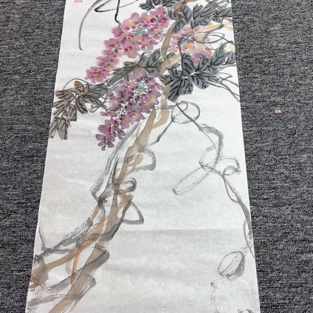 国画绘画作品多次参加全国性