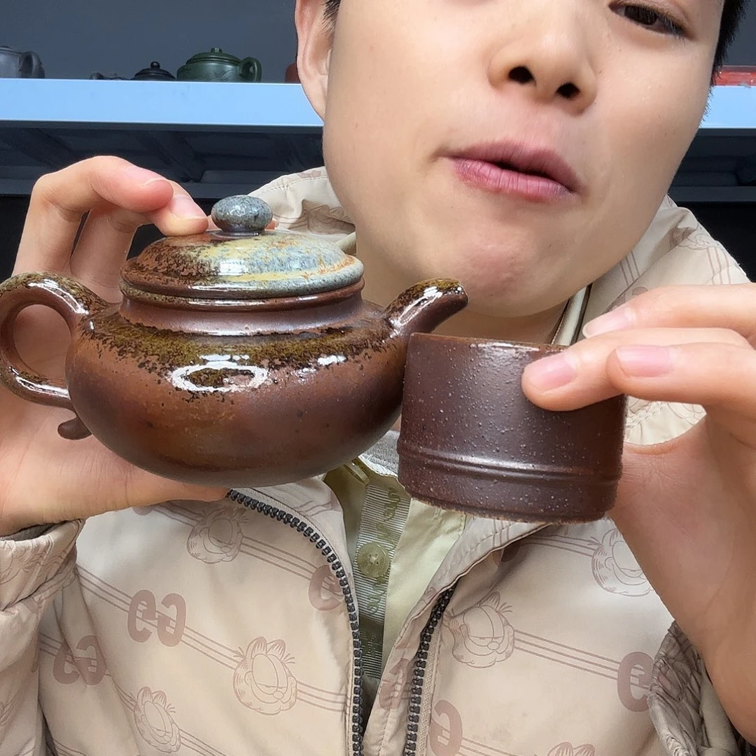 紫砂茶壶民间手艺人全手工制作