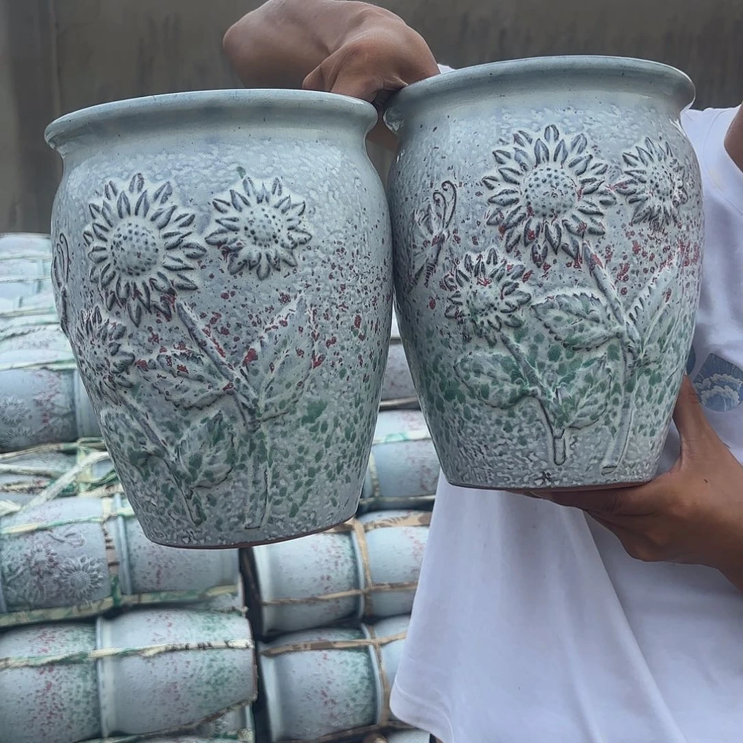 太阳花两个19.5高25