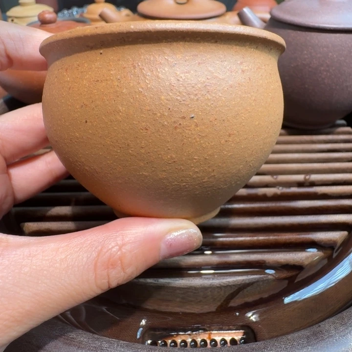 茶杯紫砂葵黄段无添加130微瑕