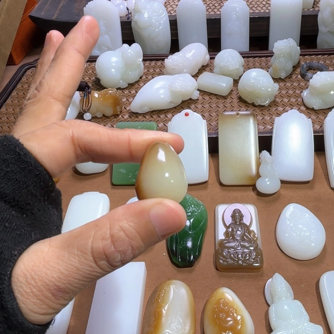 和田玉颈饰未镶嵌z*i