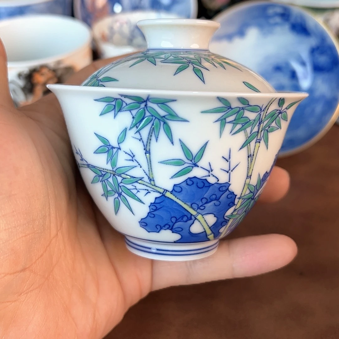 杯景德镇全手工手绘陶瓷