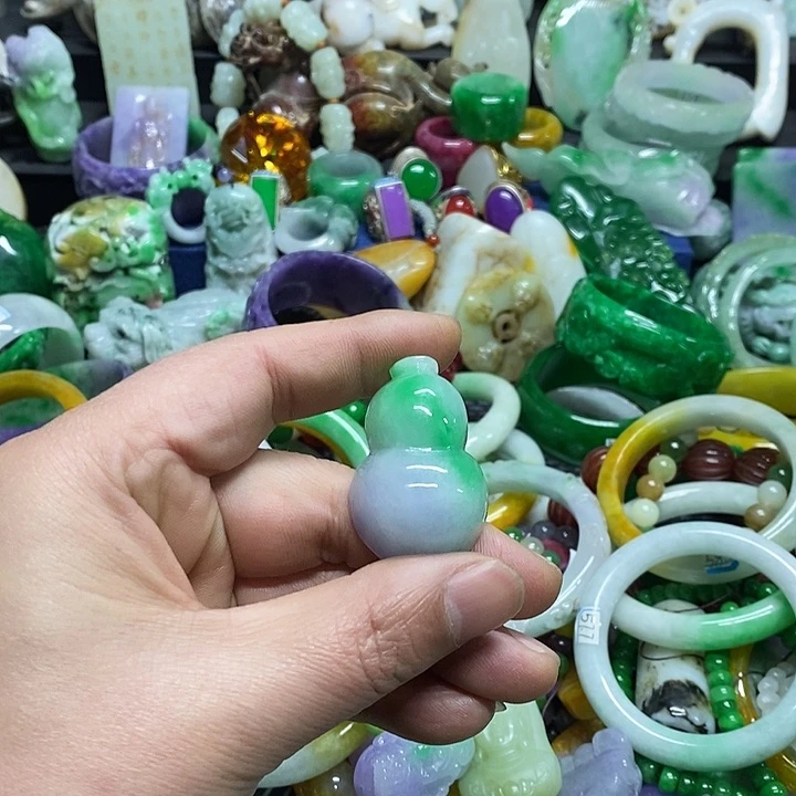 颈饰未镶嵌翡翠缅甸翡翠首饰配饰