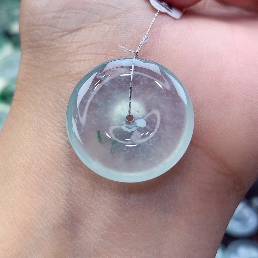 颈饰未镶嵌翡翠编号98尺寸23.4-5.5