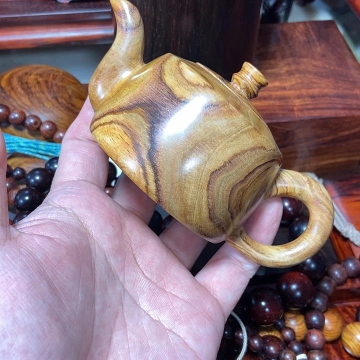 黄花梨/降香黄檀海黄新料把把壶