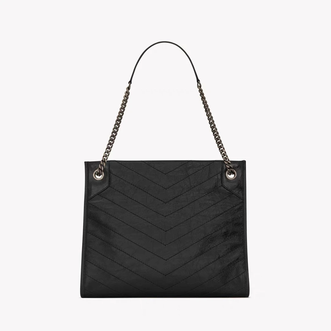 2025早春新款女士经典单肩腋下流浪包（黑色）