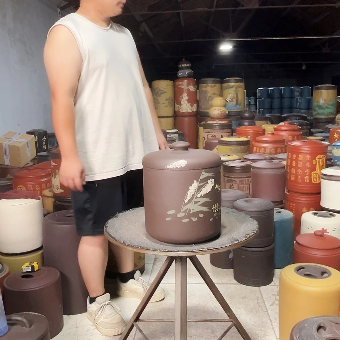 紫砂茶叶罐茶叶罐