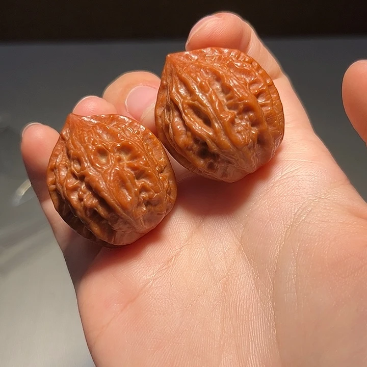 文玩核桃把件官帽354