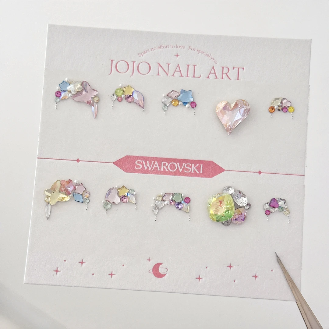 材料包！繁春 施华洛私镀膜材料包DIY手工美甲钻饰奥地利超闪水晶