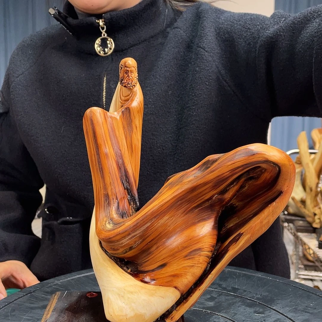 柏木（崖柏）随型艺术根雕