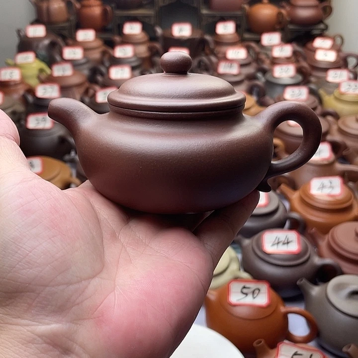 茶壶紫砂宜兴紫砂半手工