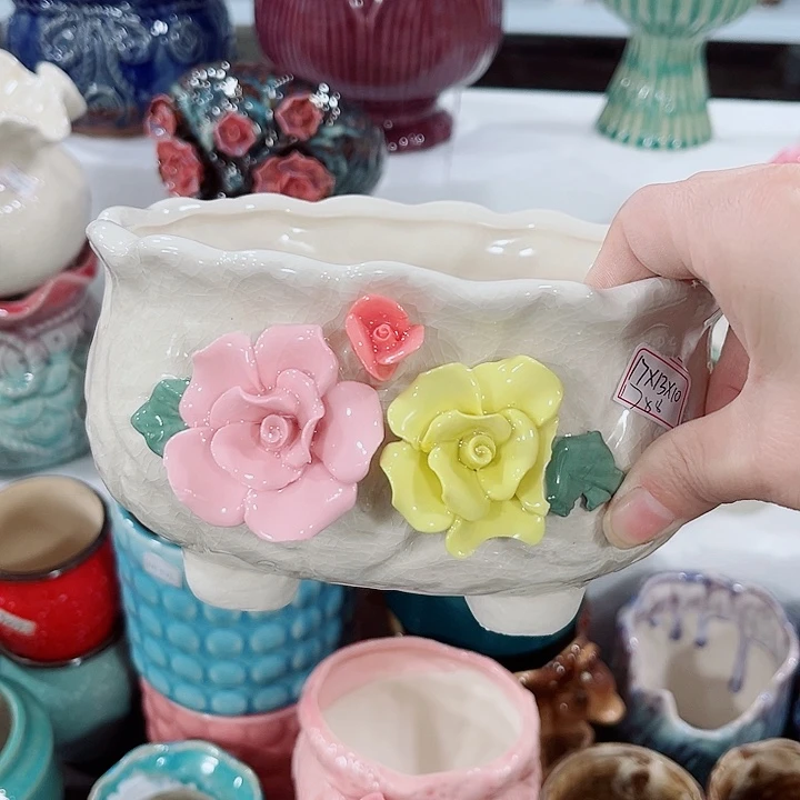 多肉花盆满10元包邮