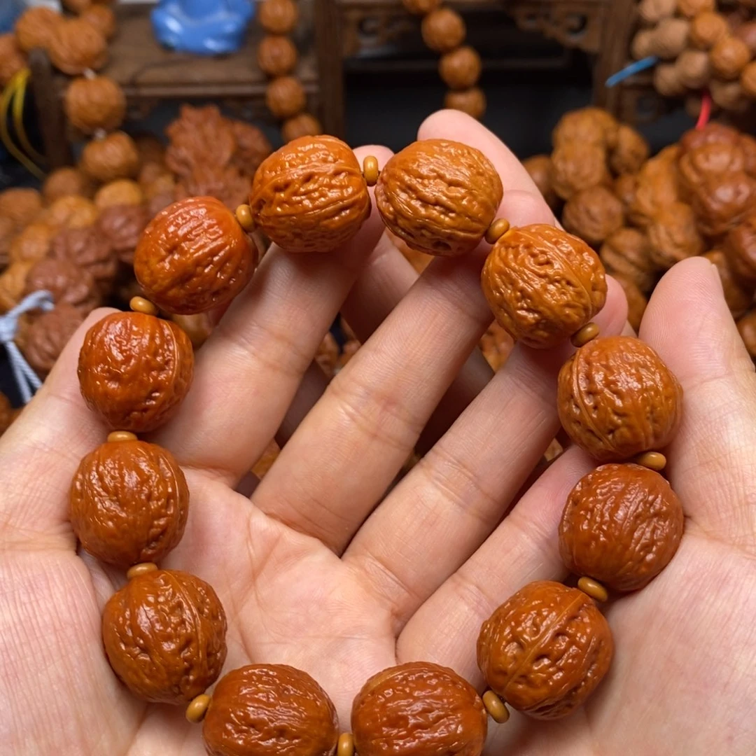 文玩核桃手串小蜜纹