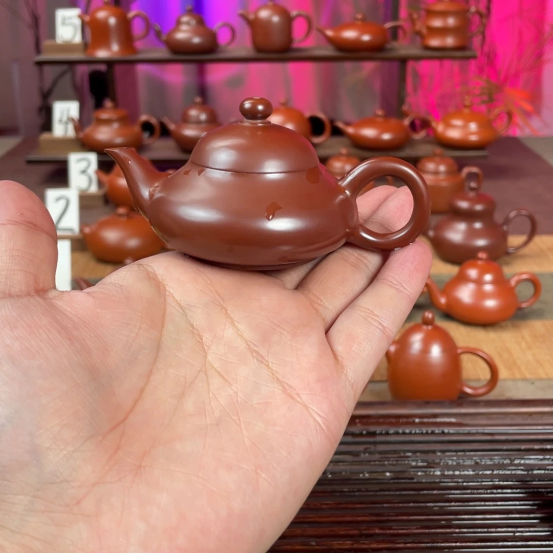 紫砂茶壶精工梨壶60cc