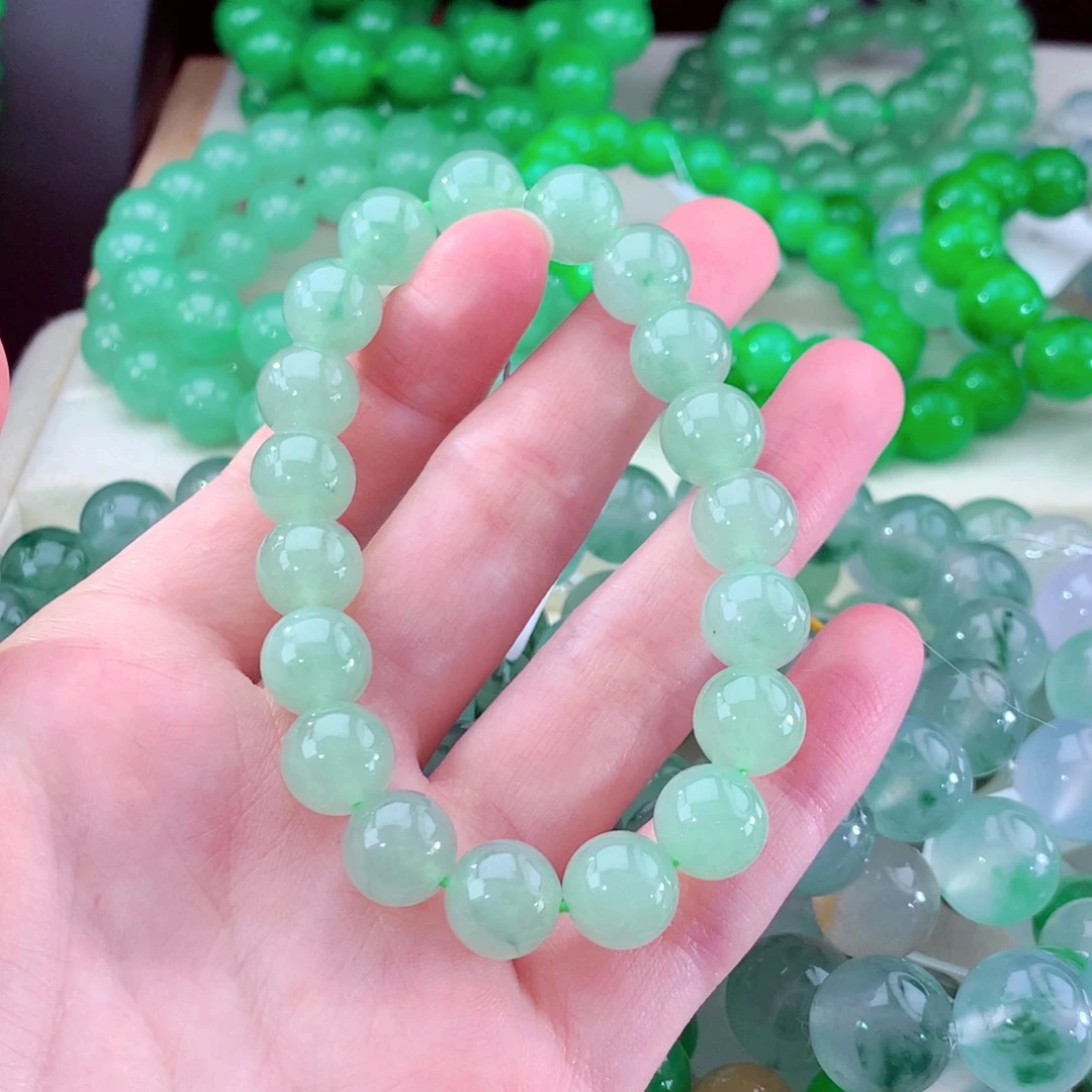 未镶嵌手链翡翠天然