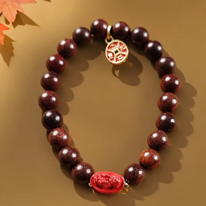 【福利款貔貅】天然单圈手串秋冬百搭新中式送朋友送家人手工复古