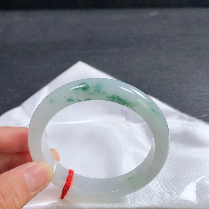 翡翠未镶嵌手镯56➕