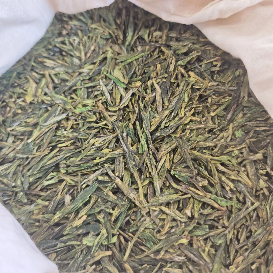 【4.8凤凰岭全手】布袋茶2025新茶西湖龙井群体种（拆封不支退换）