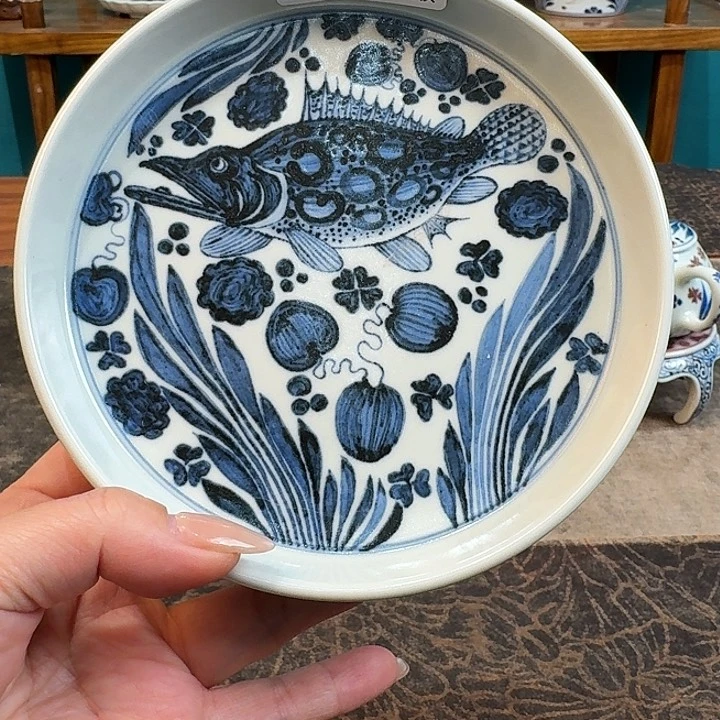 陶景德镇手工手绘哈哈哈哈哈