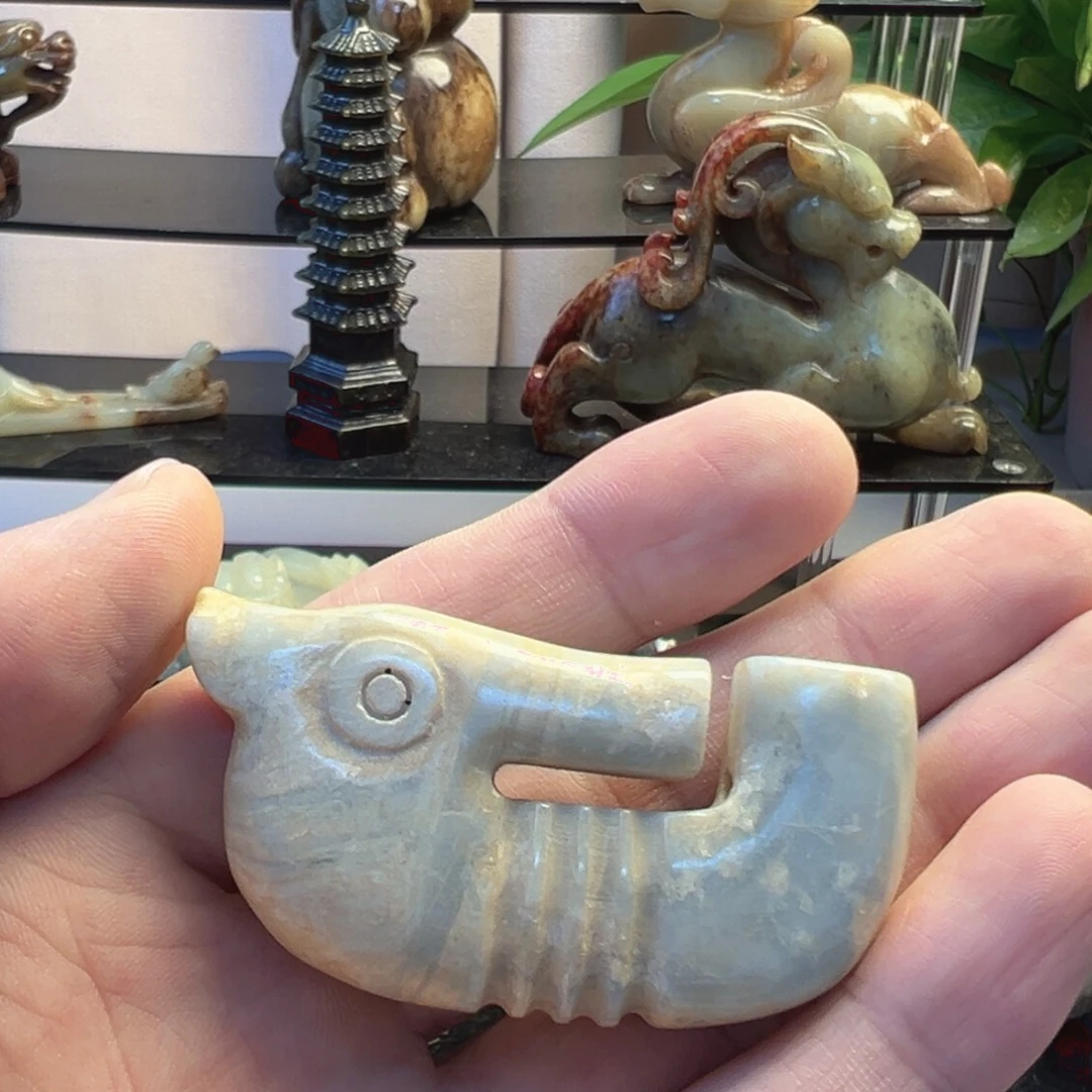 和田玉（糖玉）未镶嵌挂件