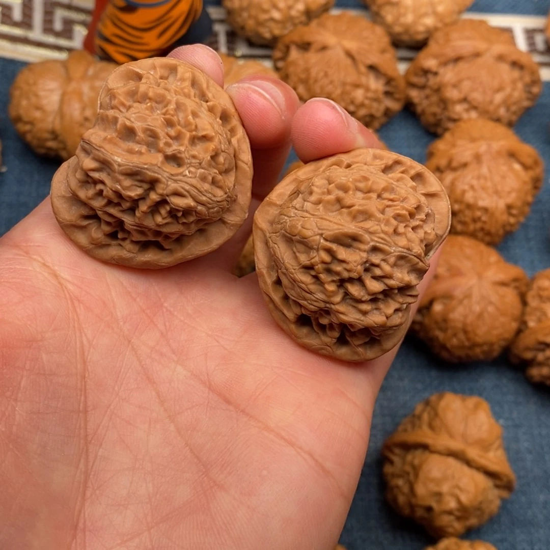 文玩核桃把件39全品精品桃心宫灯