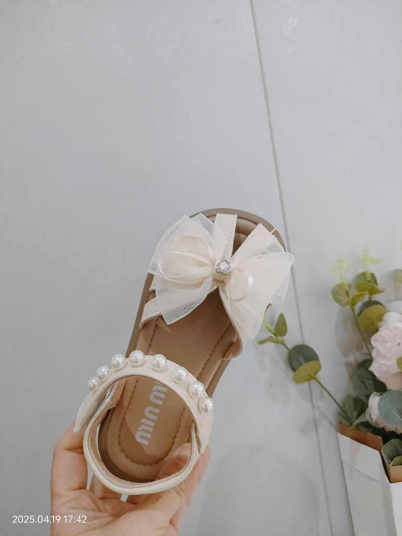 儿童凉鞋26-30码段高品质公主凉鞋橡胶防滑底