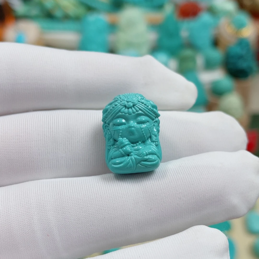 绿松石未镶嵌珠宝奇石