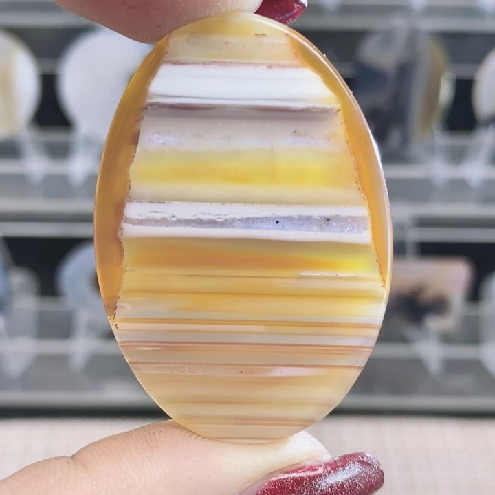 玛瑙/玉髓未镶嵌颈饰